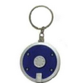 Key Ring, LED Flashlight - Blue